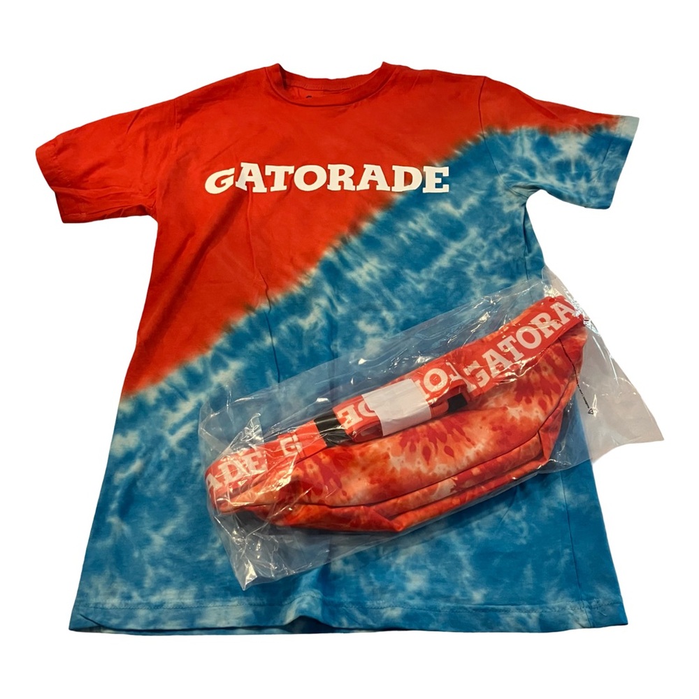 Gatorade Tie-Dye T-Shirt and Fanny Pack Set